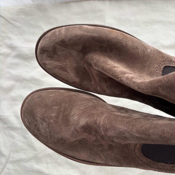 PAUL GREEN CHELSEA BOOT JAX EARTH SOFT SUEDE Sz 4.5/US 7 - Picture 5 of 7